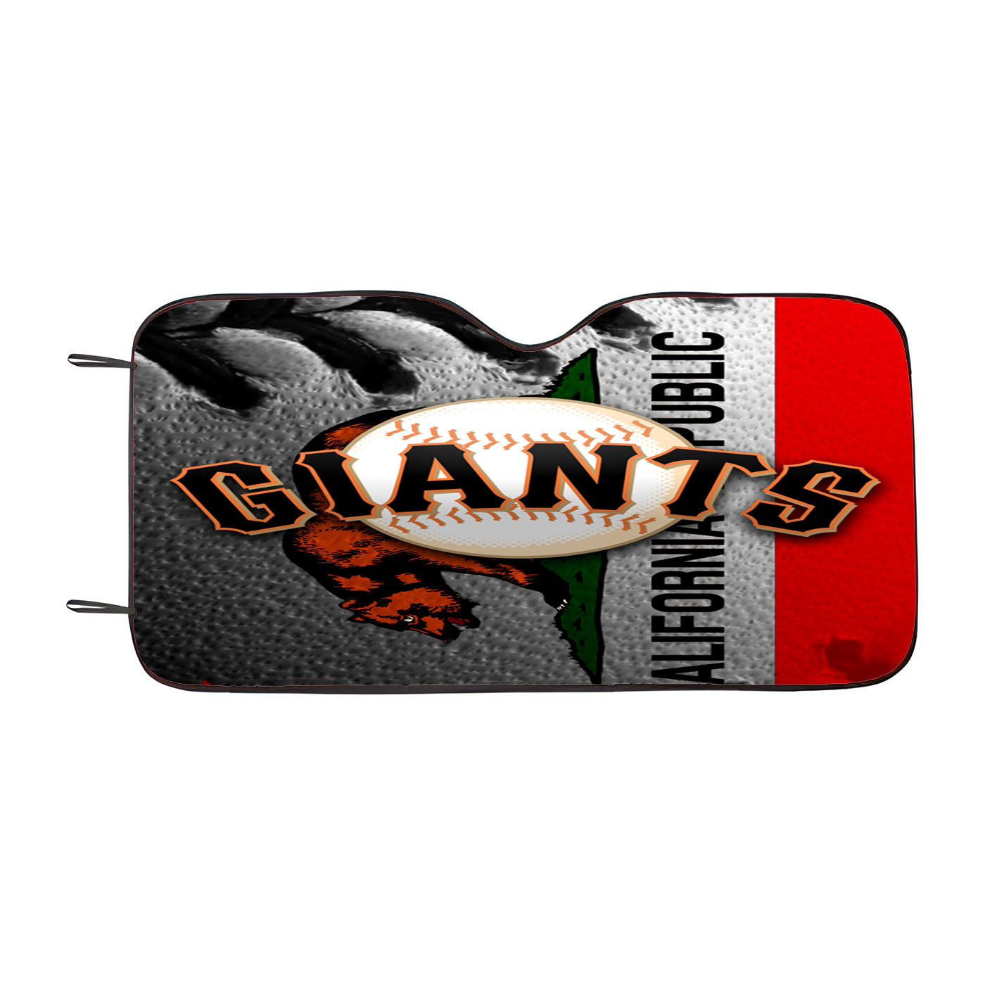 Sf Giants Cali Car Auto Sun Shade Windshield Cover
