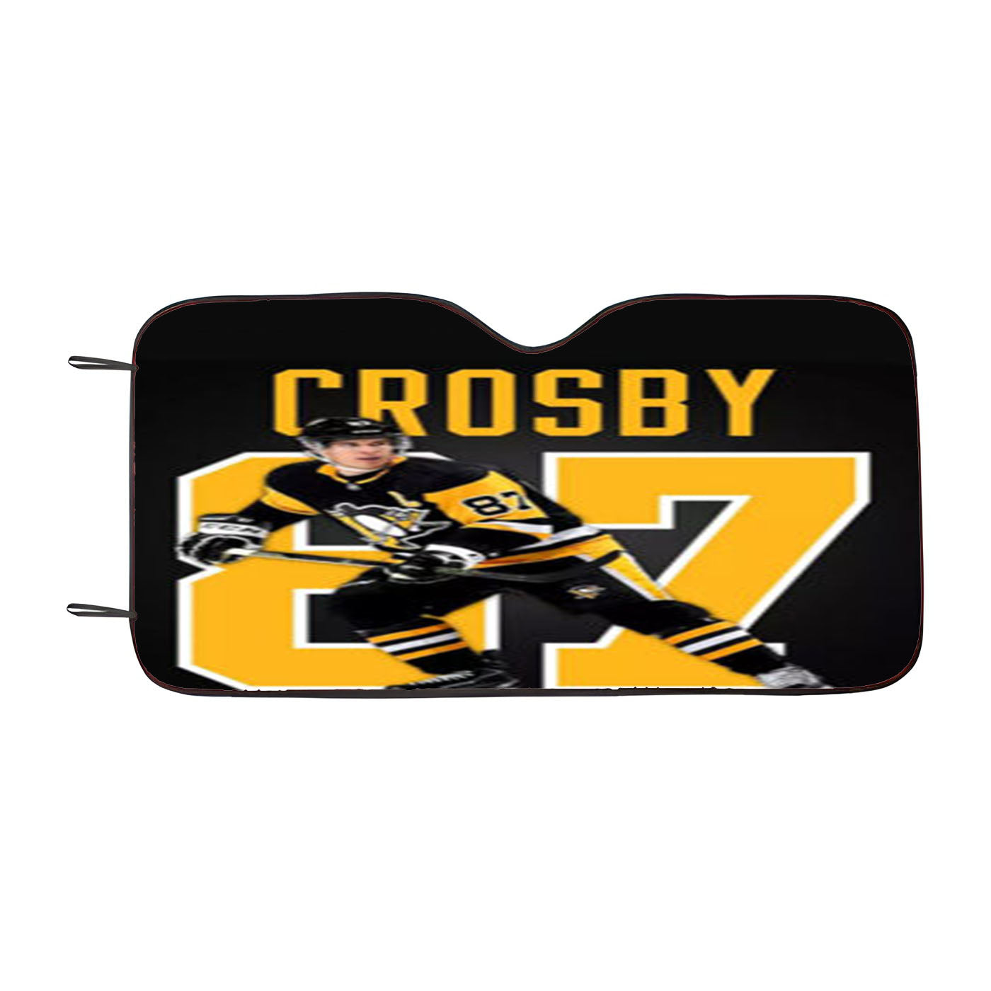 Sidney Crosby 87 Pittsburgh Penguins Car Auto Sun Shade Windshield Cover