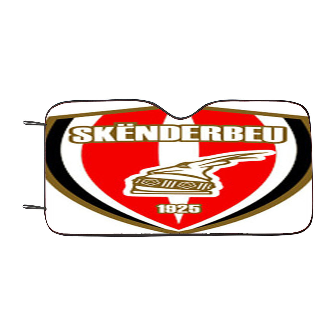 Skenderbeu Logo Car Auto Sun Shade Windshield Cover