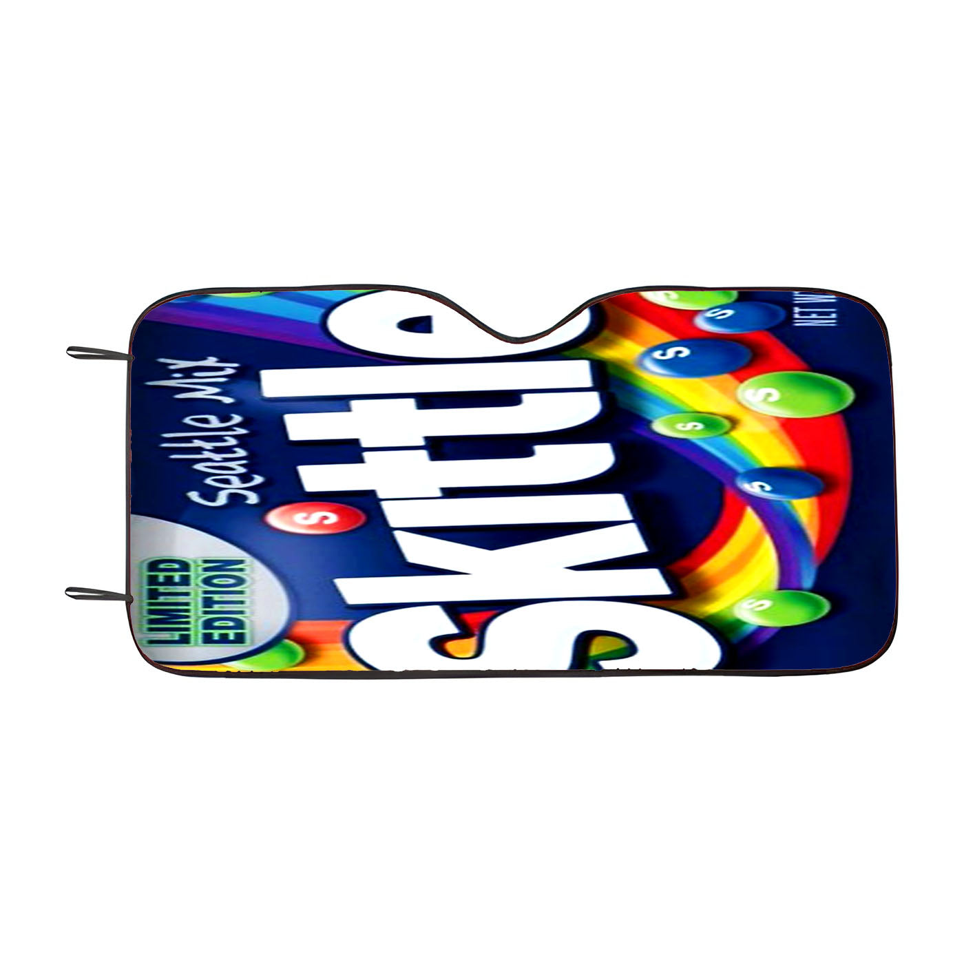 Skittles Seattle Seahawks Car Auto Sun Shade Windshield Cover