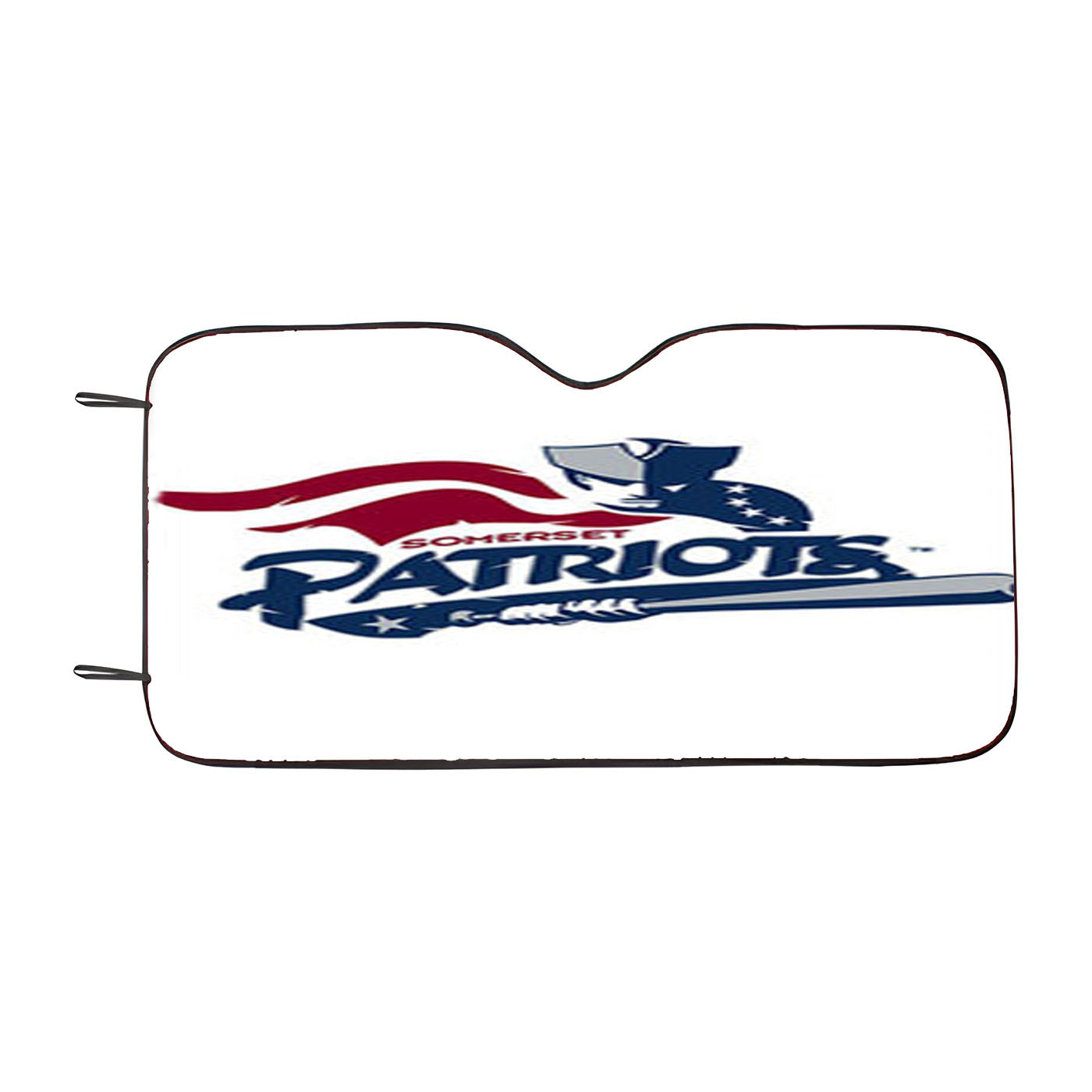 Somerset Patriots Baseball Logo Car Auto Sun Shade Windshield Cover