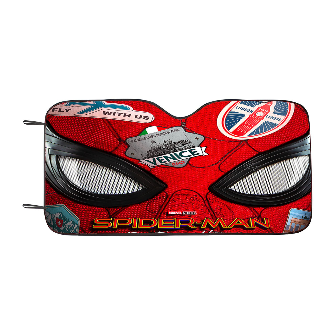 Spiderman Love New York Car Auto Sun Shade Windshield Cover