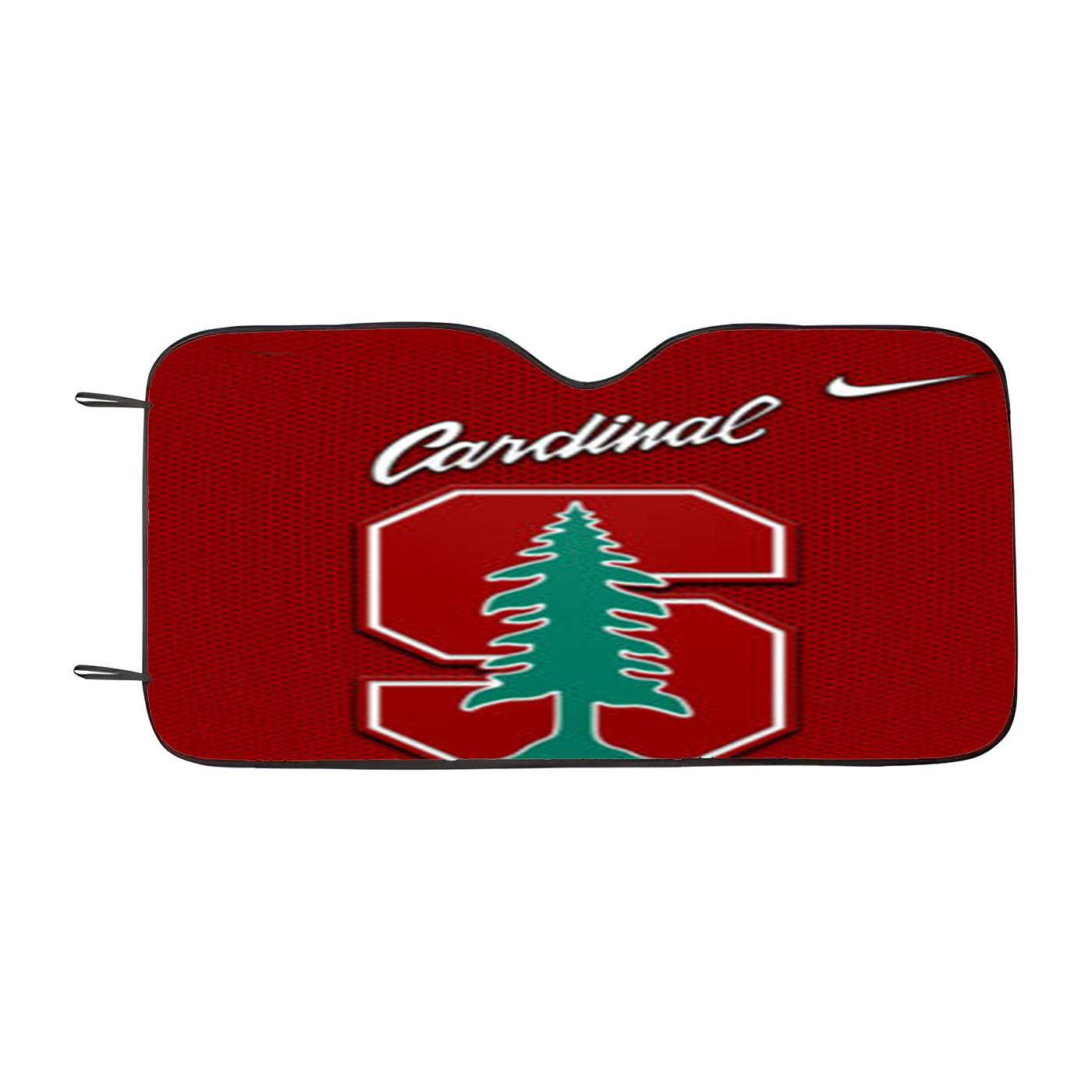 Stanford Cardinal Car Auto Sun Shade Windshield Cover