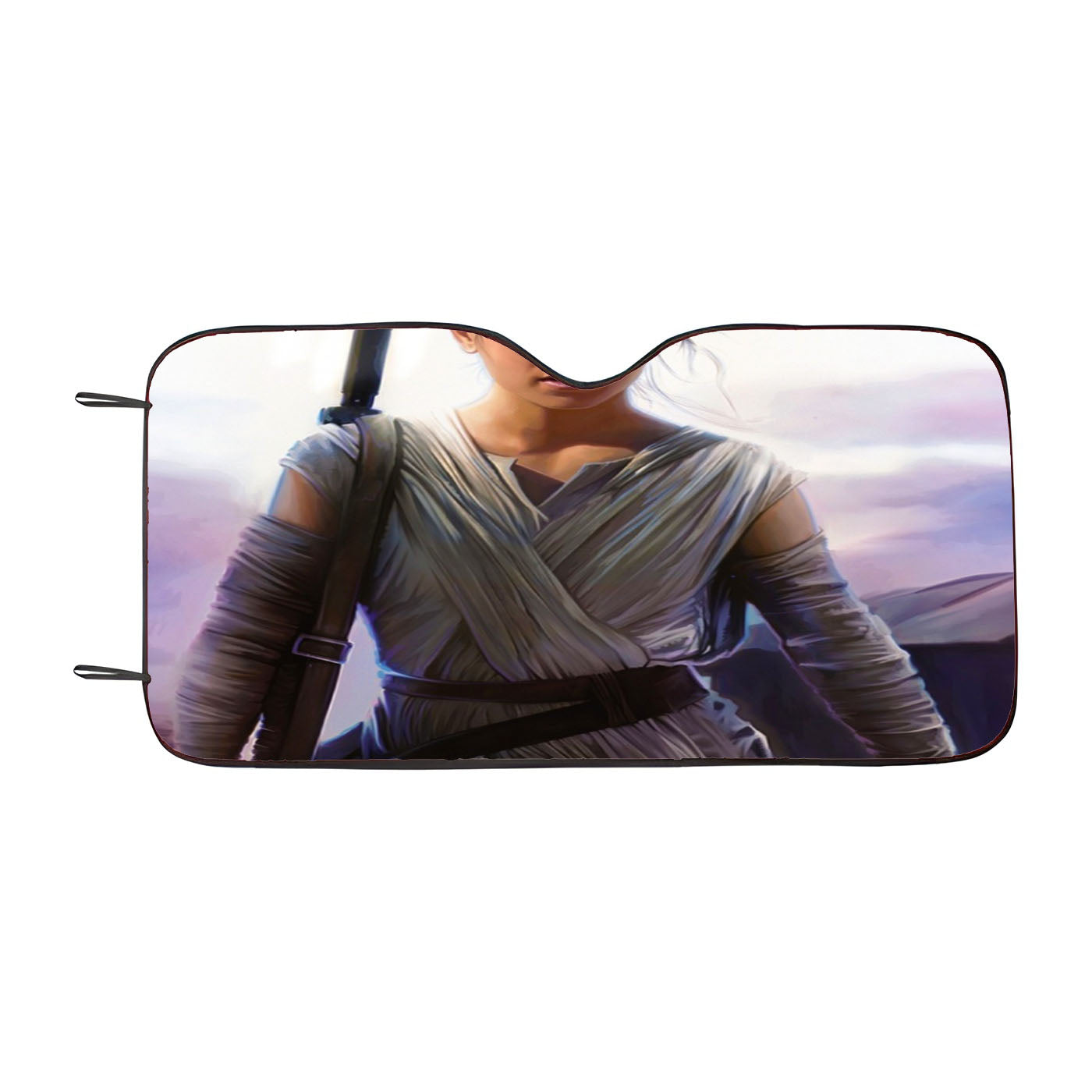 Star Wars The Force Awakens Rey Car Auto Sun Shade Windshield Cover