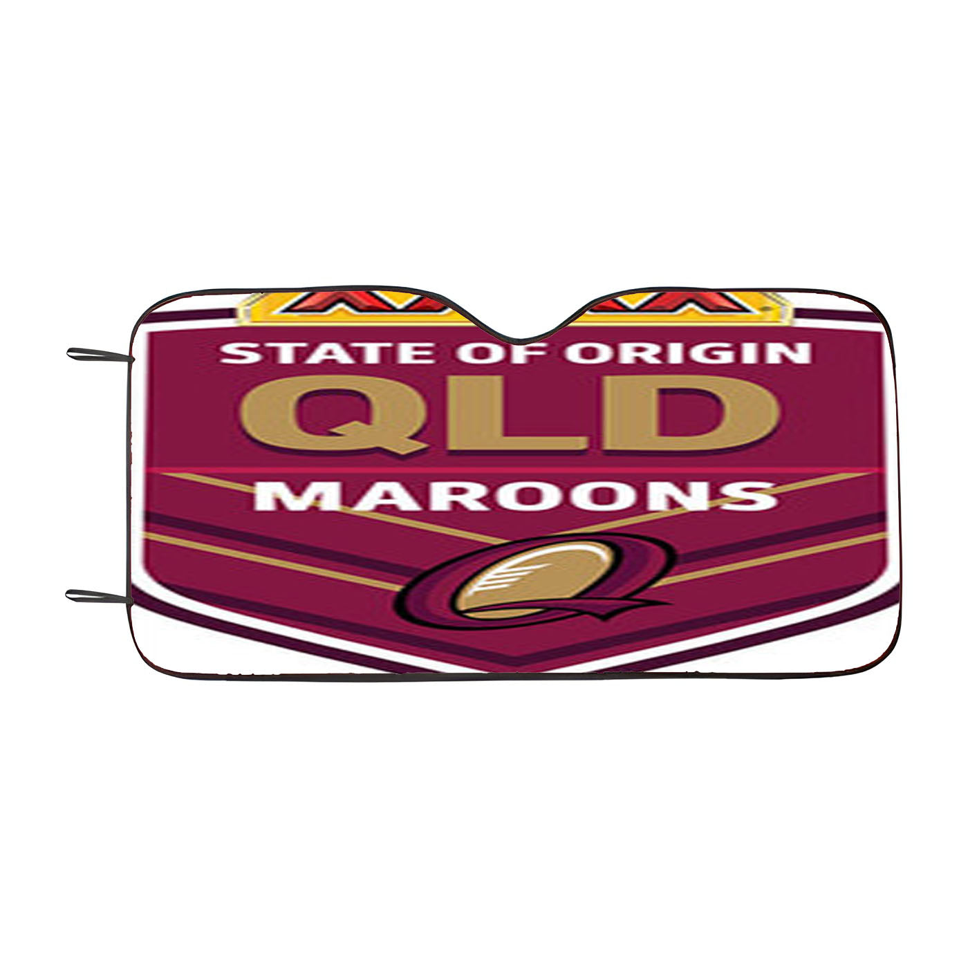 State Of Origin Maroons Car Auto Sun Shade Windshield Cover