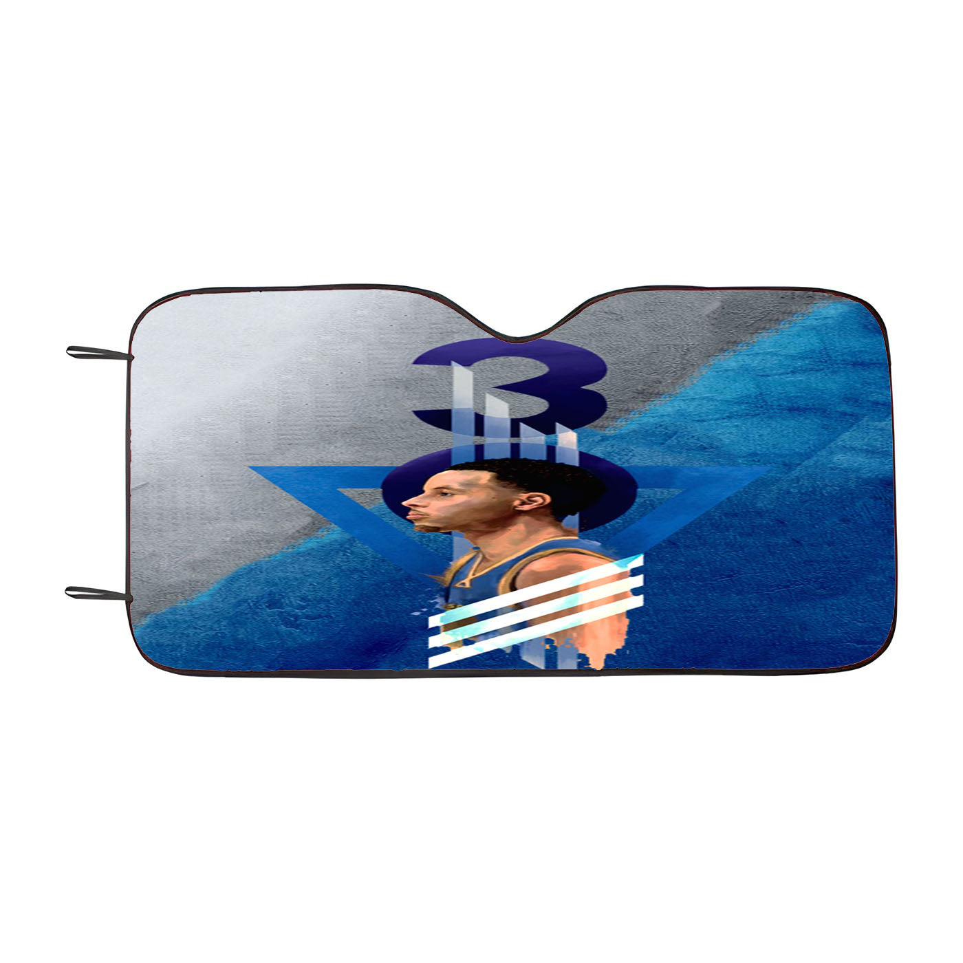 Steph Curry Warrior Car Auto Sun Shade Windshield Cover
