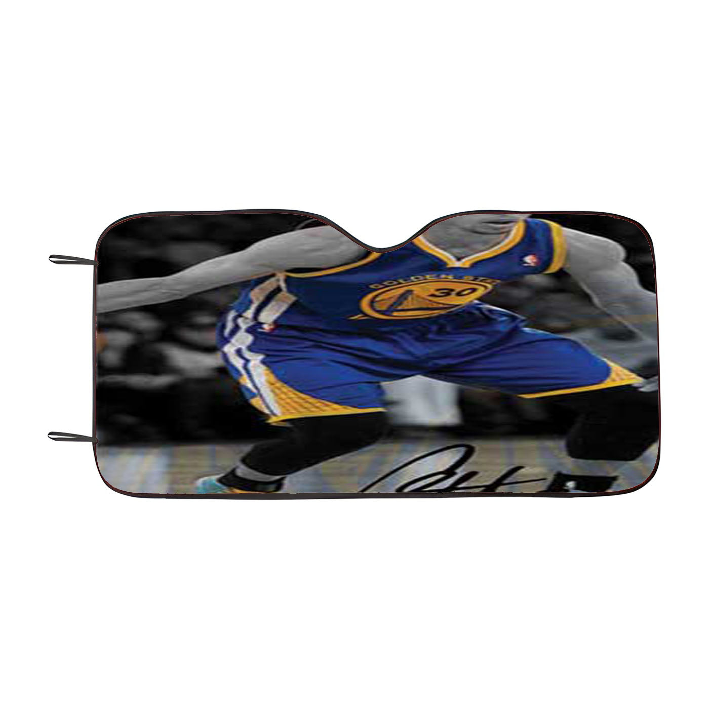 Stephen Curry Grey Blue Gold Car Auto Sun Shade Windshield Cover