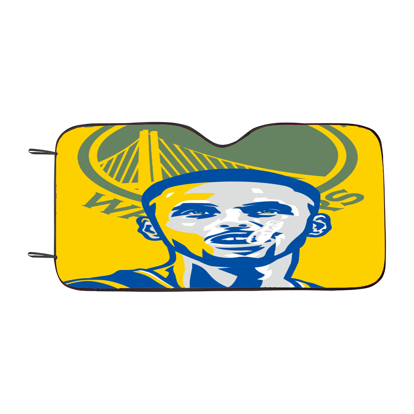 Stephen Curry Passion Illusration Car Auto Sun Shade Windshield Cover