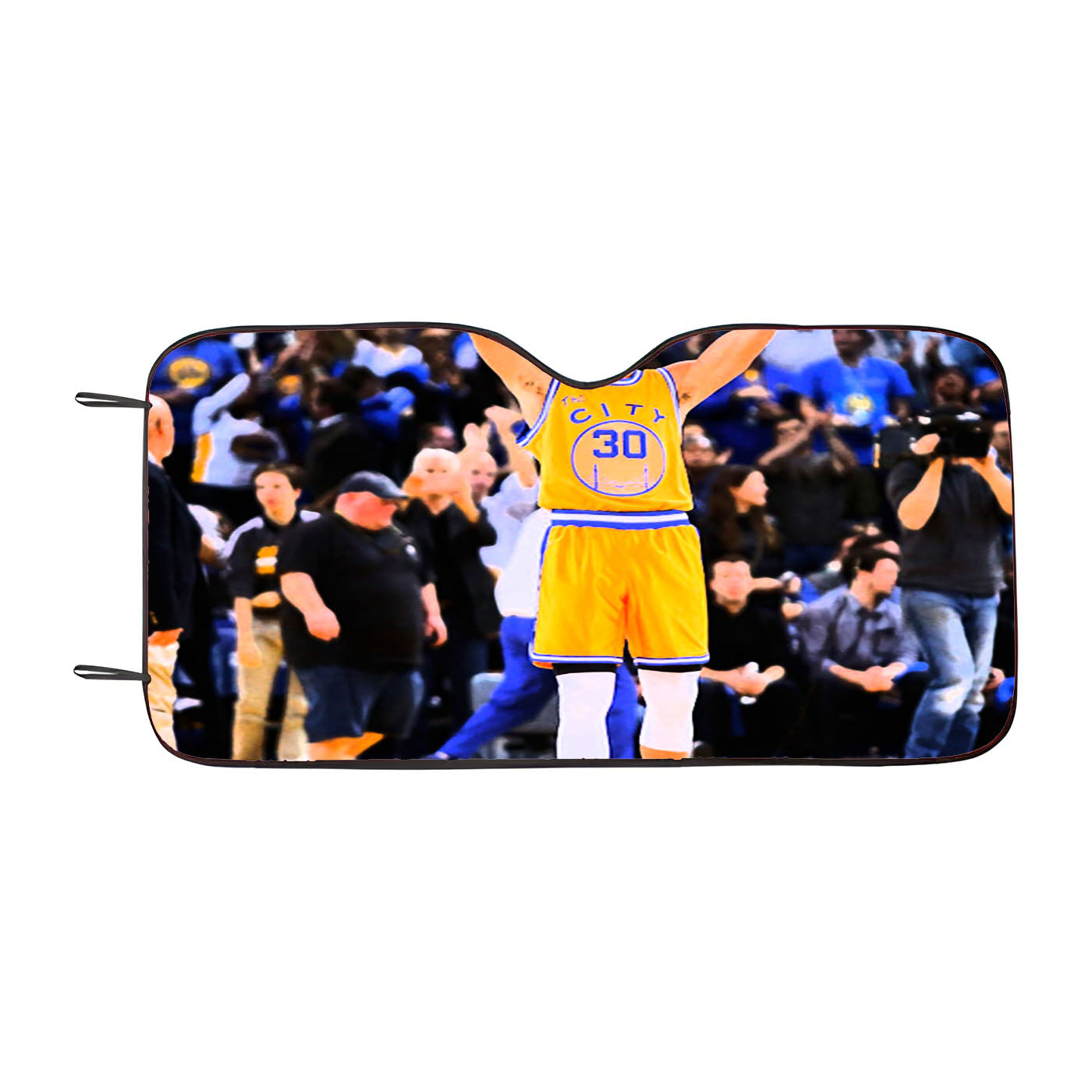 Stephen Curry Yellow Car Auto Sun Shade Windshield Cover