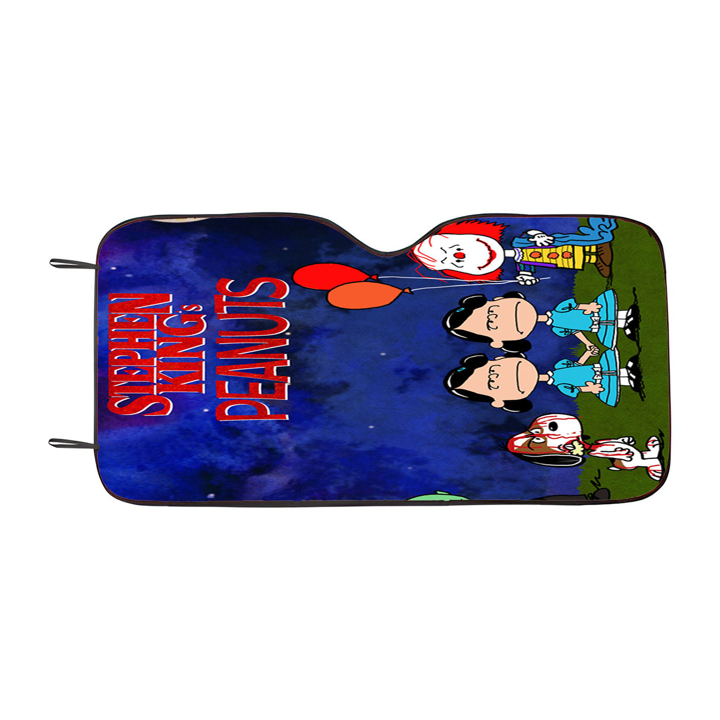 Stephen King And Peanuts Car Auto Sun Shade Windshield Cover