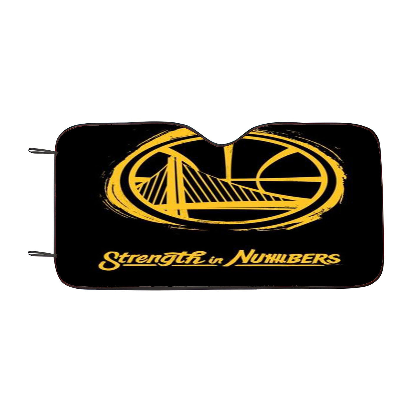Strength In Numbers Golden State Warriors Car Auto Sun Shade Windshield Cover