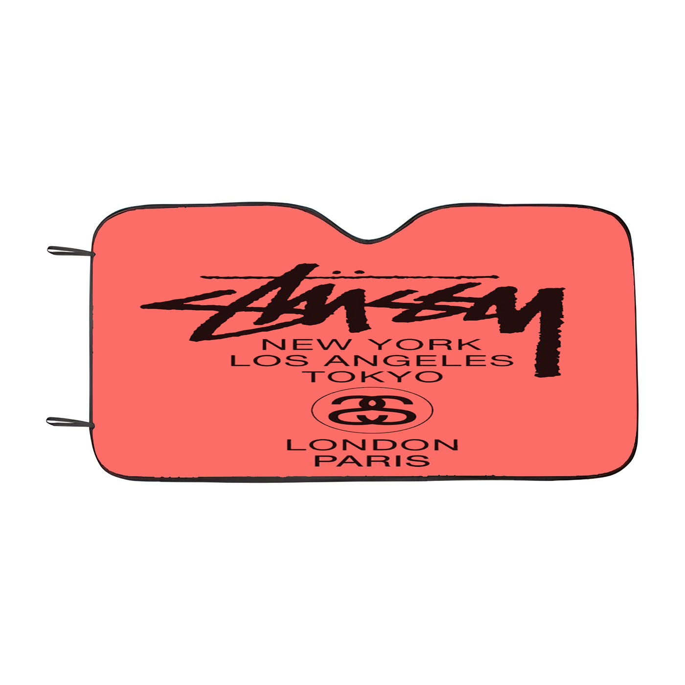 Stussy New York Los Angeles Car Auto Sun Shade Windshield Cover