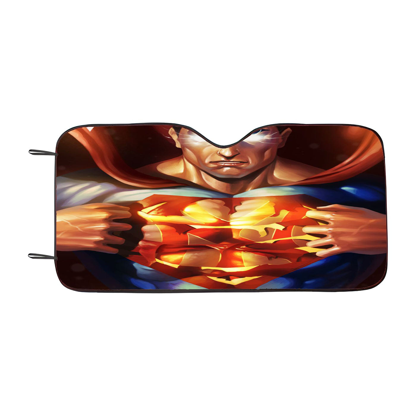 Superman Is New York Yankees Car Auto Sun Shade Windshield Cover