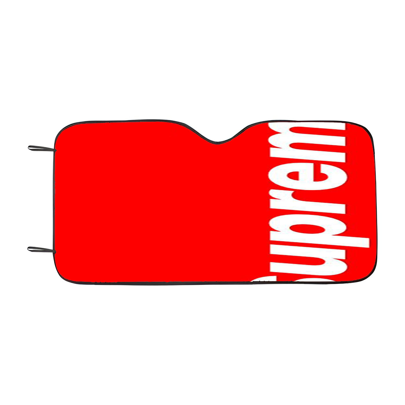 Supreme Red Logo Car Auto Sun Shade Windshield Cover