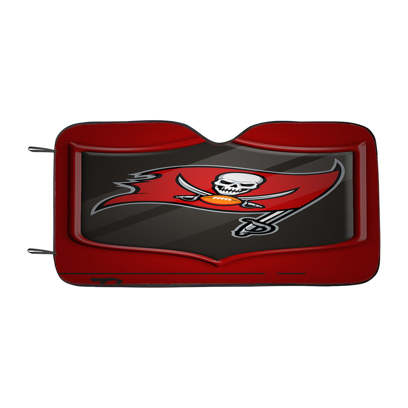 Tampa Bay Bucs, Black, Buccaneers, Florida Car Auto Sun Shade Windshield Cover