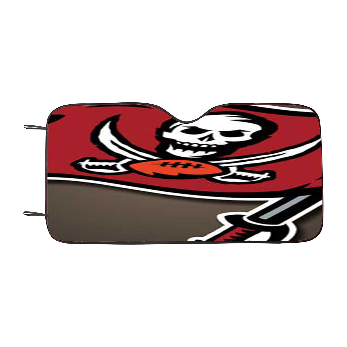 Tampa Bay Bucs Flag Fade Car Auto Sun Shade Windshield Cover