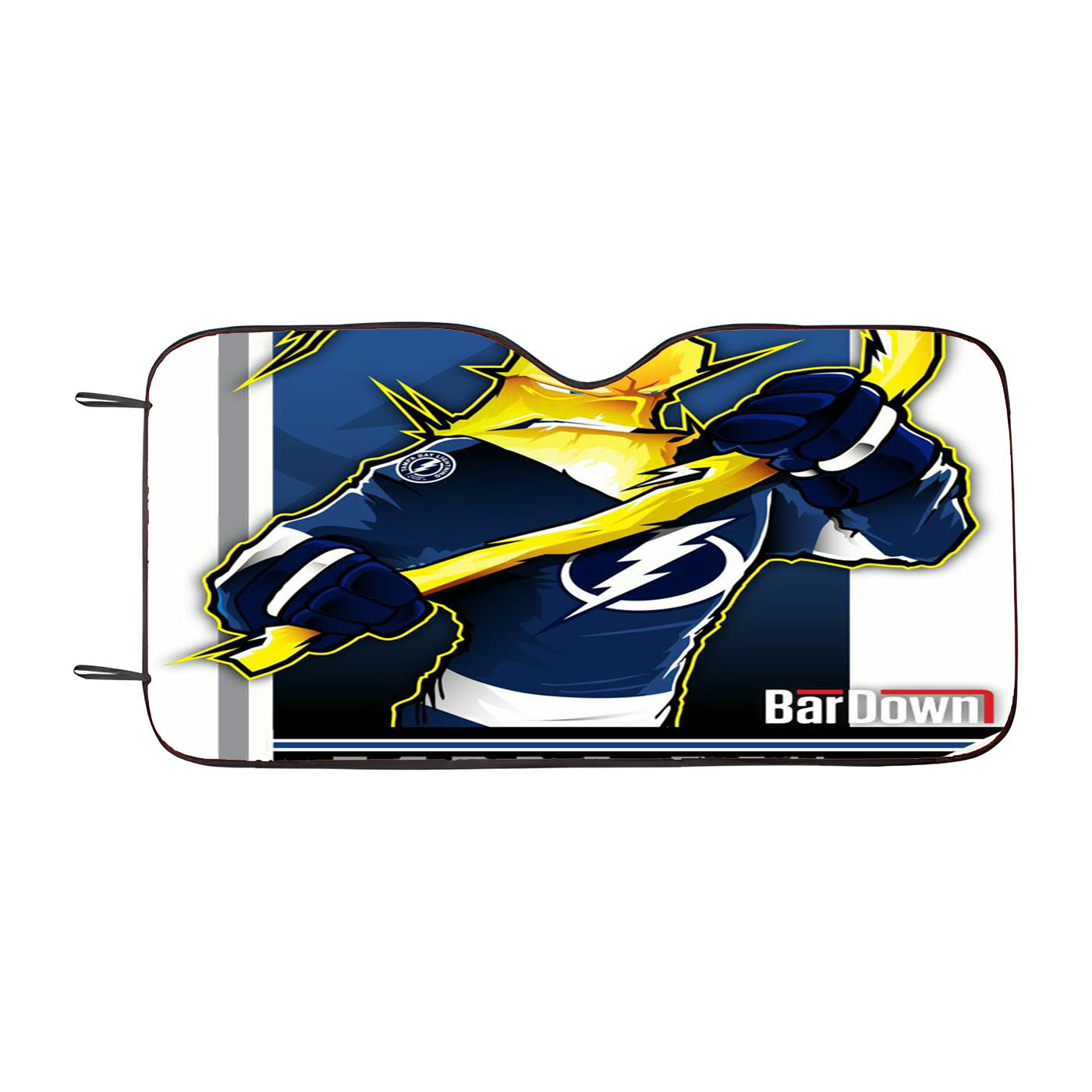 Tampa Bay Lighting Car Auto Sun Shade Windshield Cover