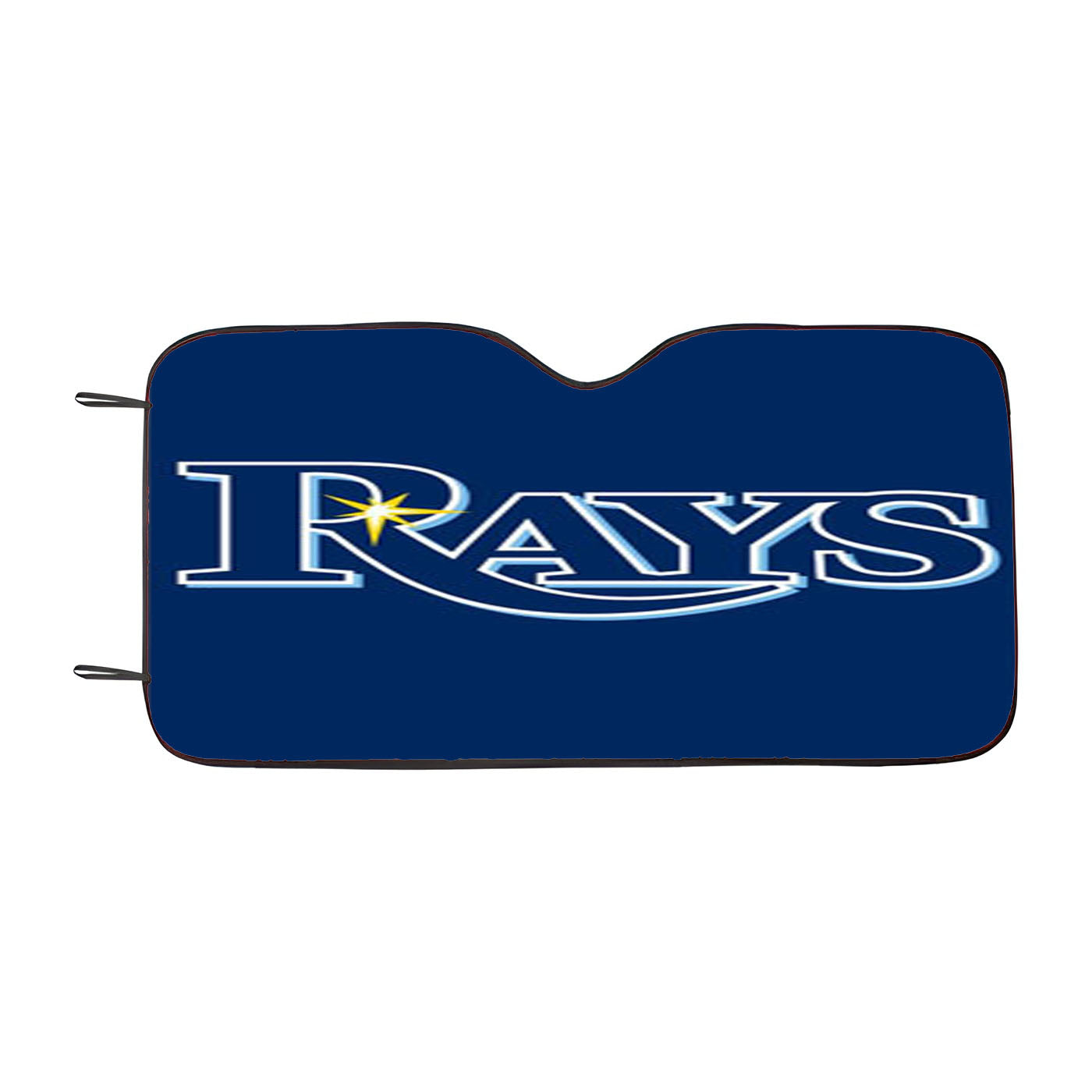 Tampa Bay Rays Text Car Auto Sun Shade Windshield Cover