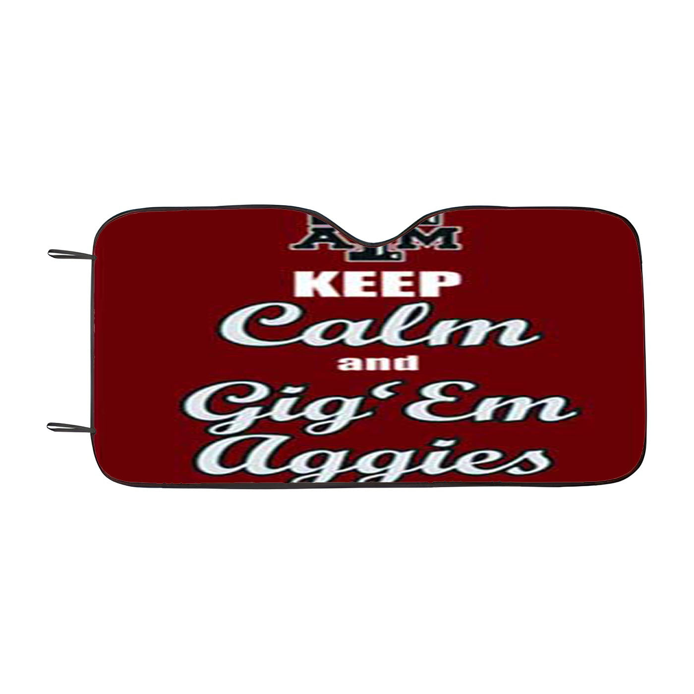 Texas A M Gig Em Aggies Car Auto Sun Shade Windshield Cover
