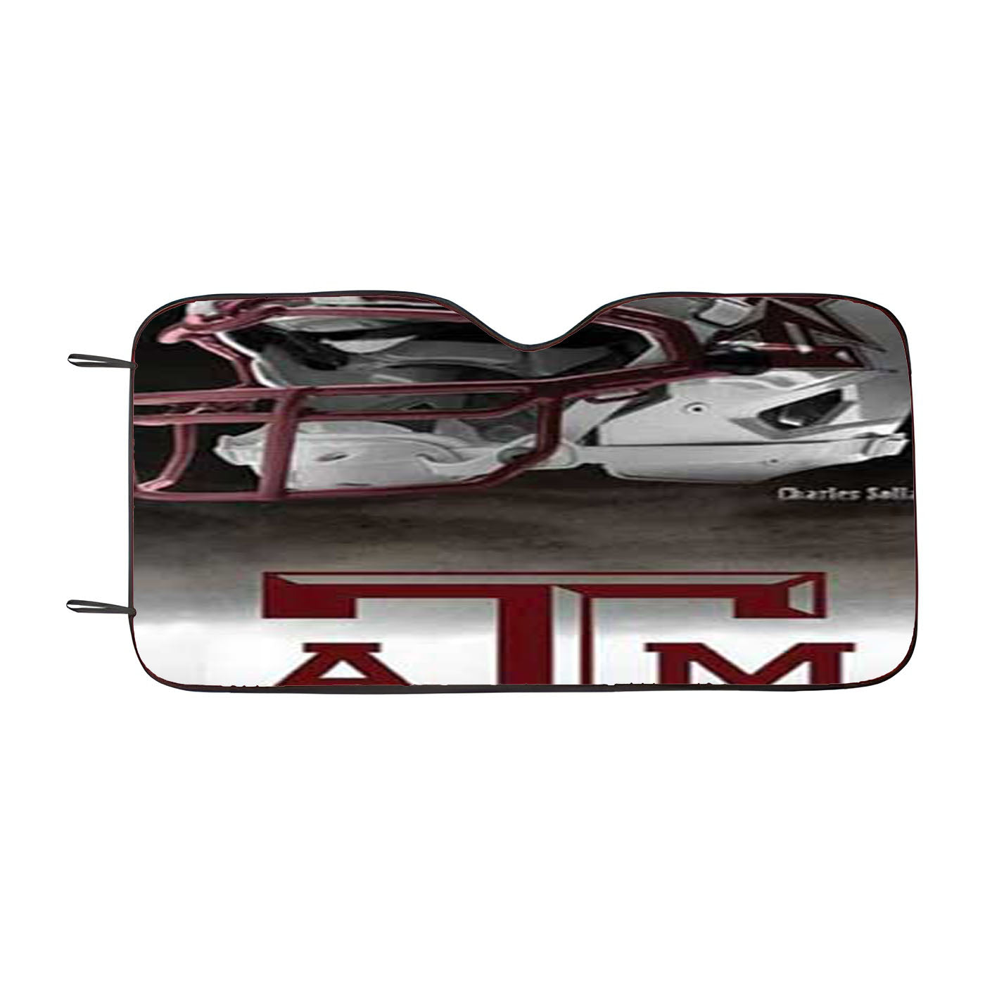 Texas A M Helmet Logo Car Auto Sun Shade Windshield Cover