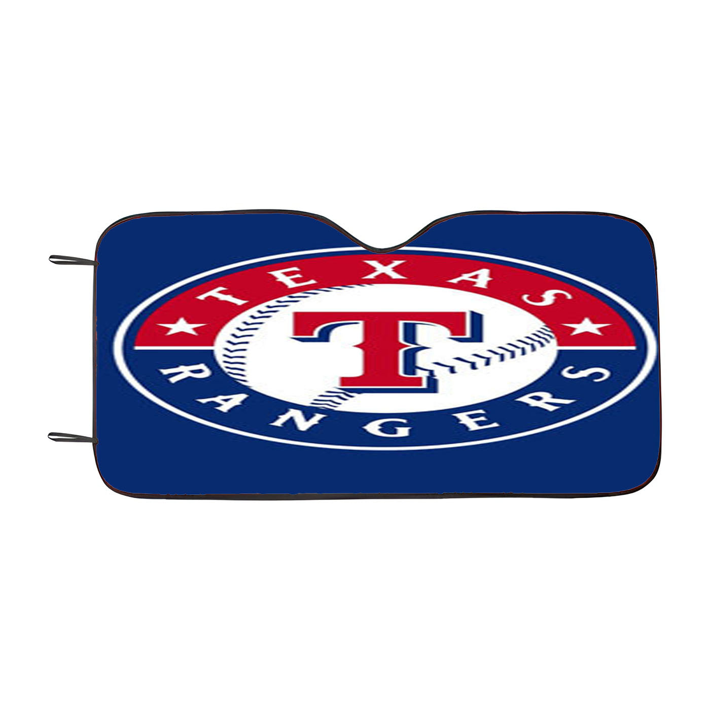 Texas Rangers Car Auto Sun Shade Windshield Cover