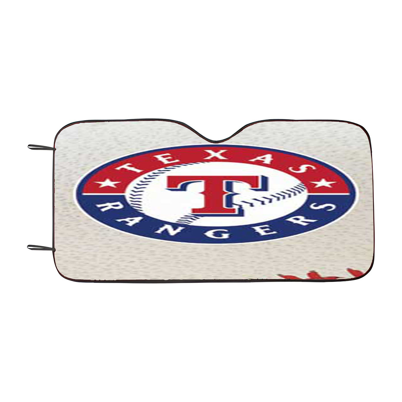 Texas Rangers Baseball Bkg Car Auto Sun Shade Windshield Cover