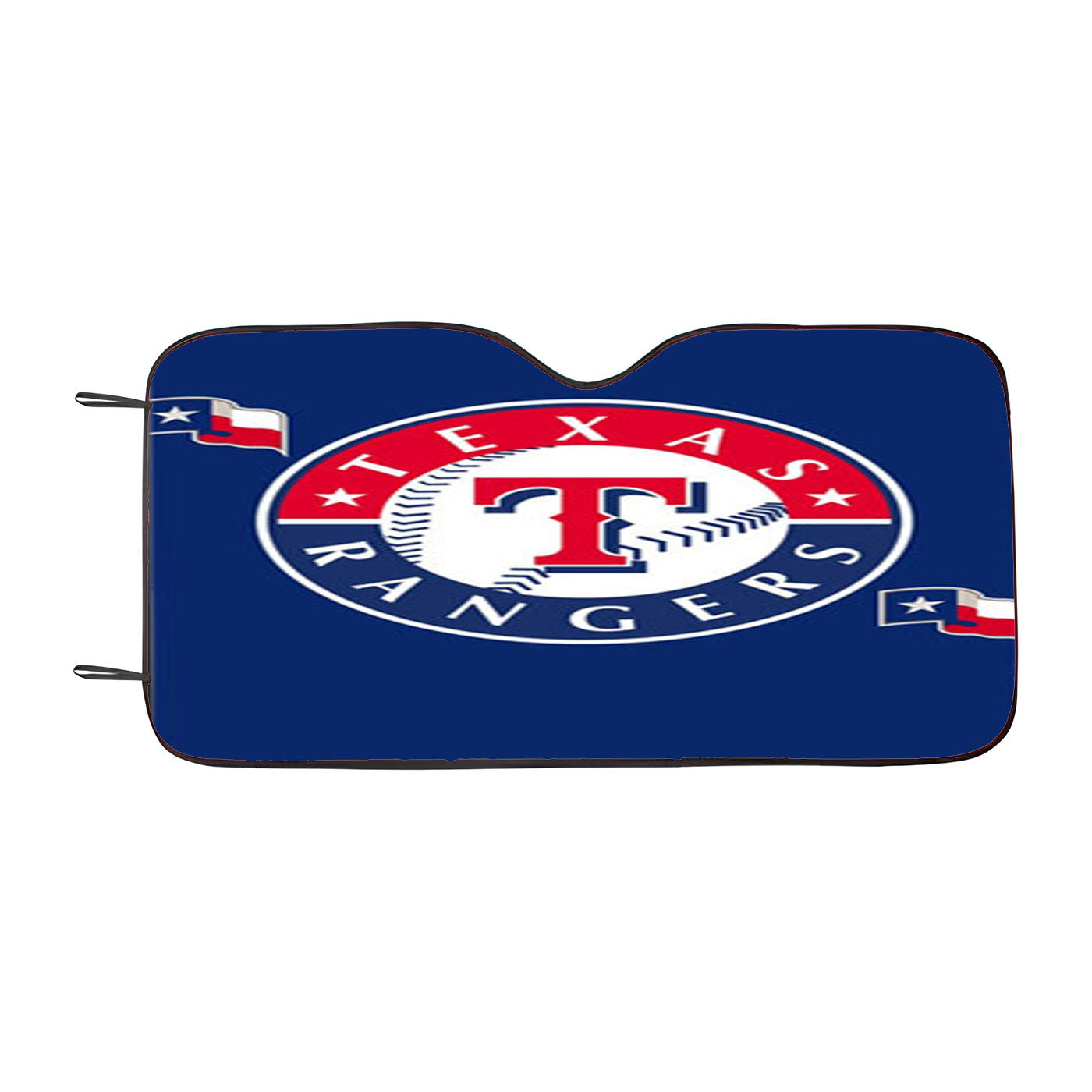 Texas Rangers Logo Car Auto Sun Shade Windshield Cover