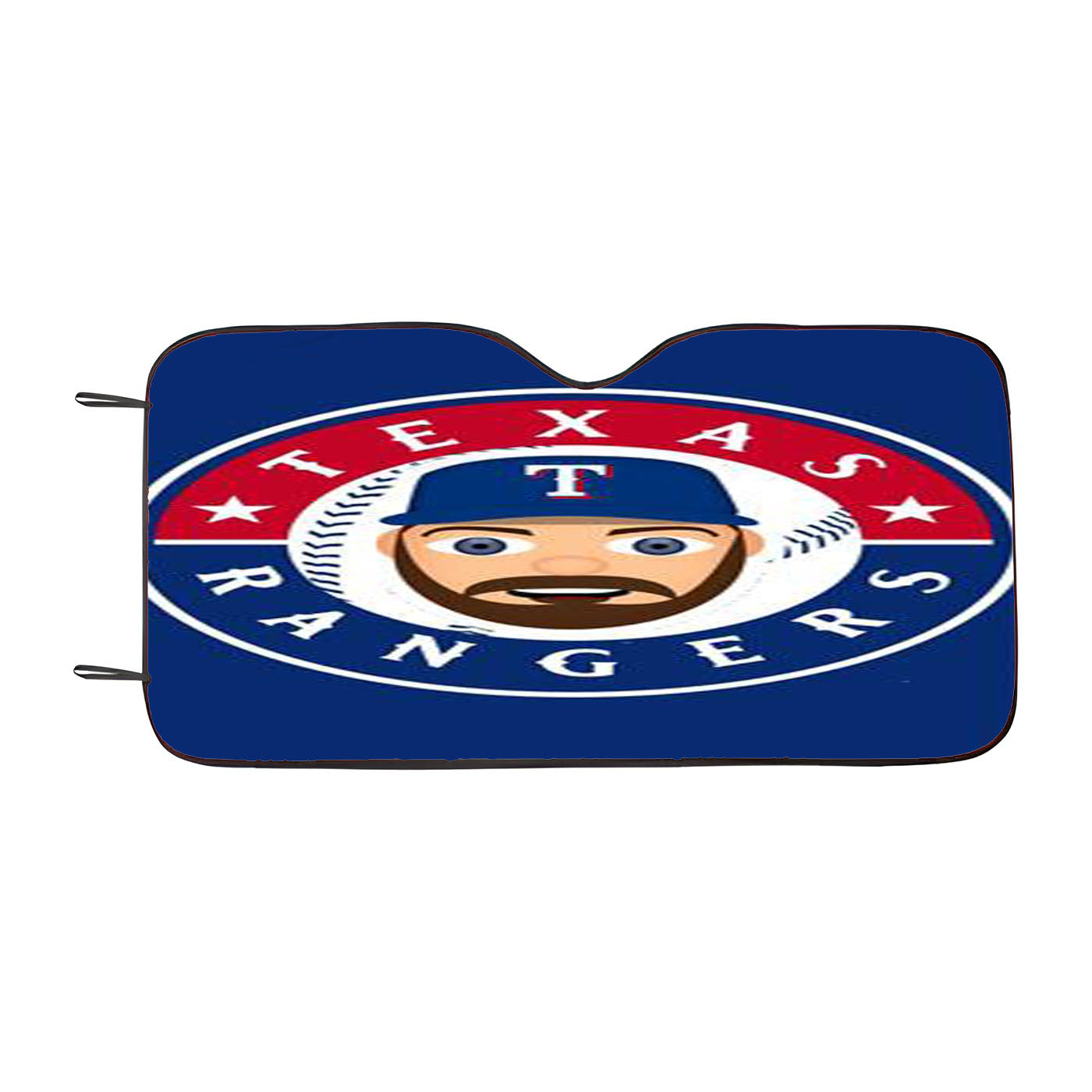 Texas Rangers Logo 50 Car Auto Sun Shade Windshield Cover