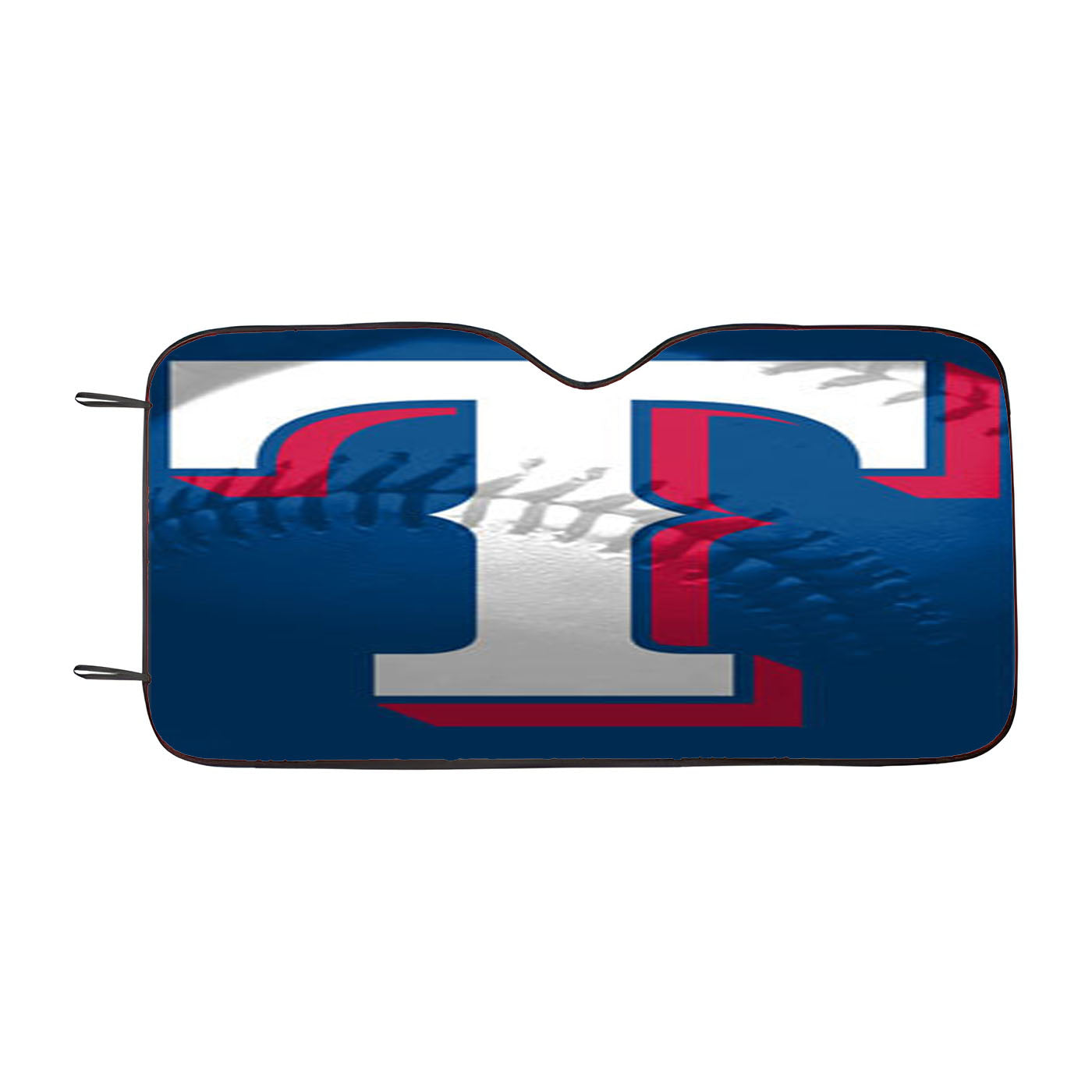 Texas Rangers T Car Auto Sun Shade Windshield Cover