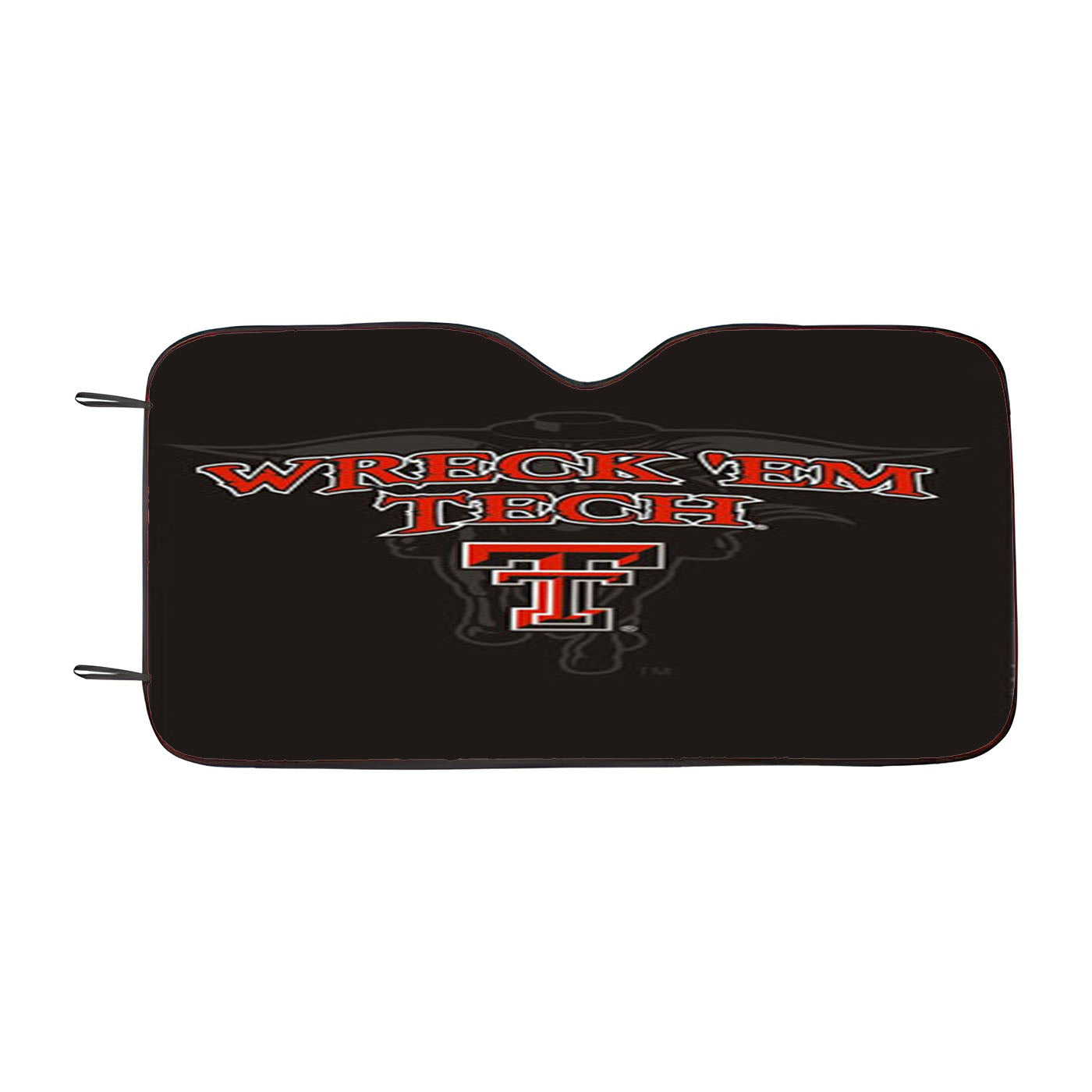 Texas Tech Red Raiders Logo Car Auto Sun Shade Windshield Cover