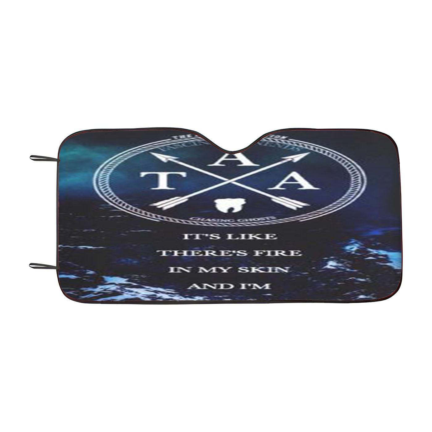 The Amity Affliction Pittsburgh Car Auto Sun Shade Windshield Cover