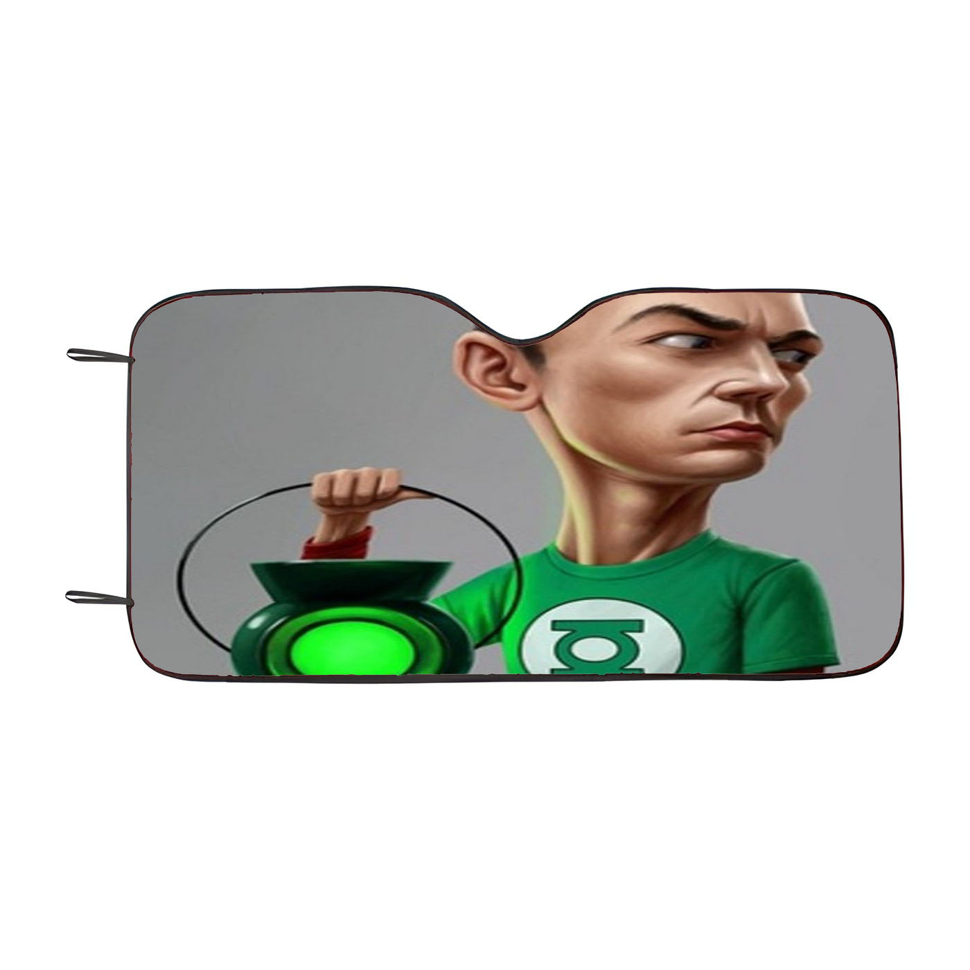 The Big Bang Theory Lamp Car Auto Sun Shade Windshield Cover