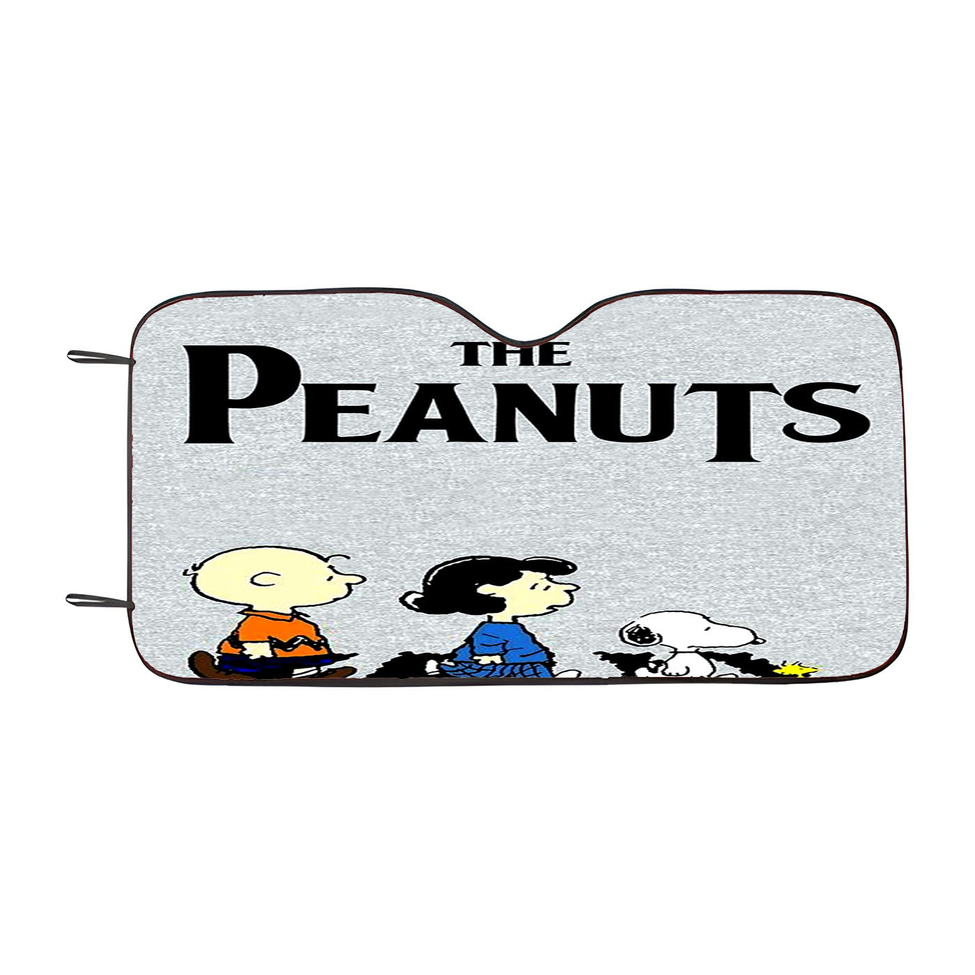 The Peanuts Gang Street Grey Car Auto Sun Shade Windshield Cover
