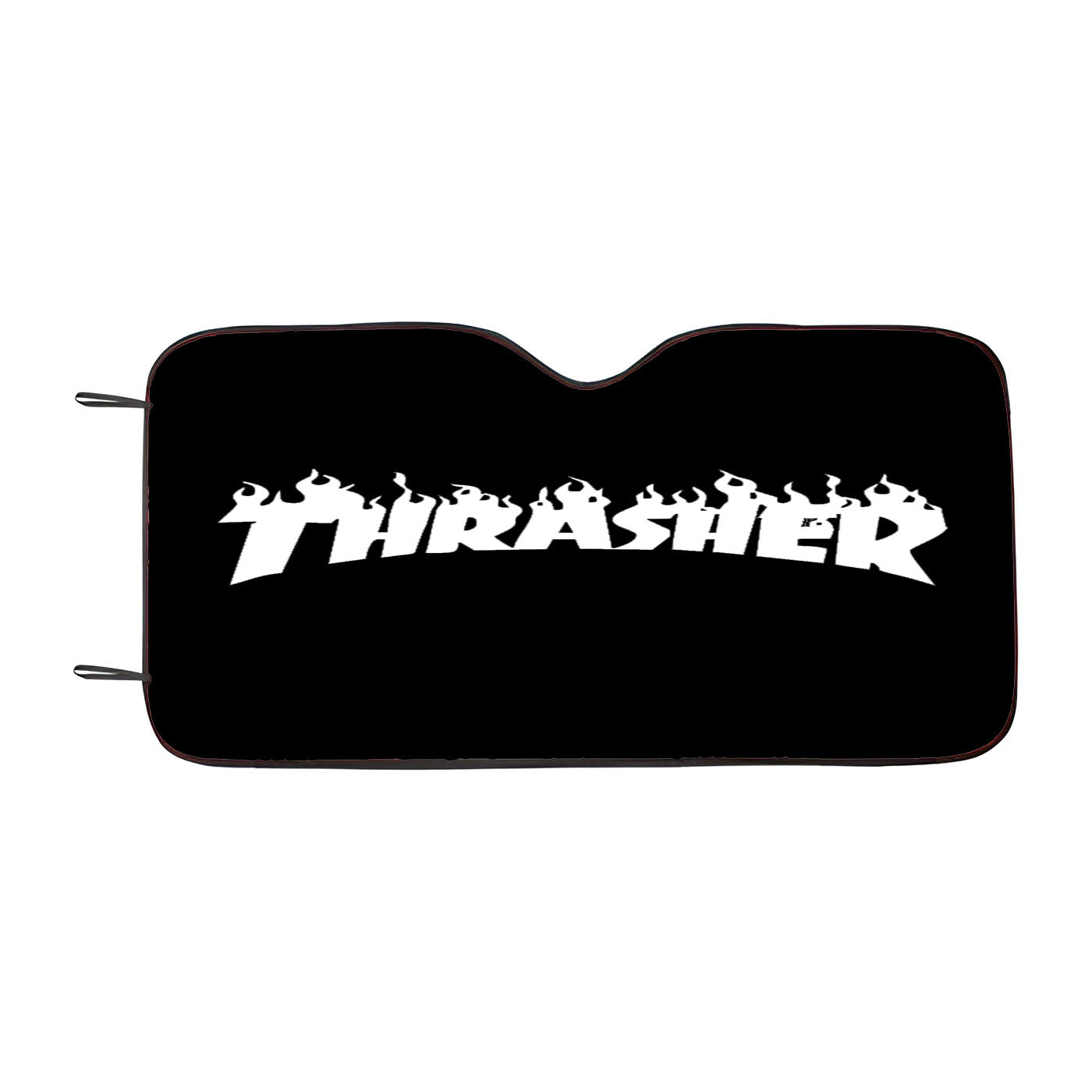 Thrasher Black White Car Auto Sun Shade Windshield Cover