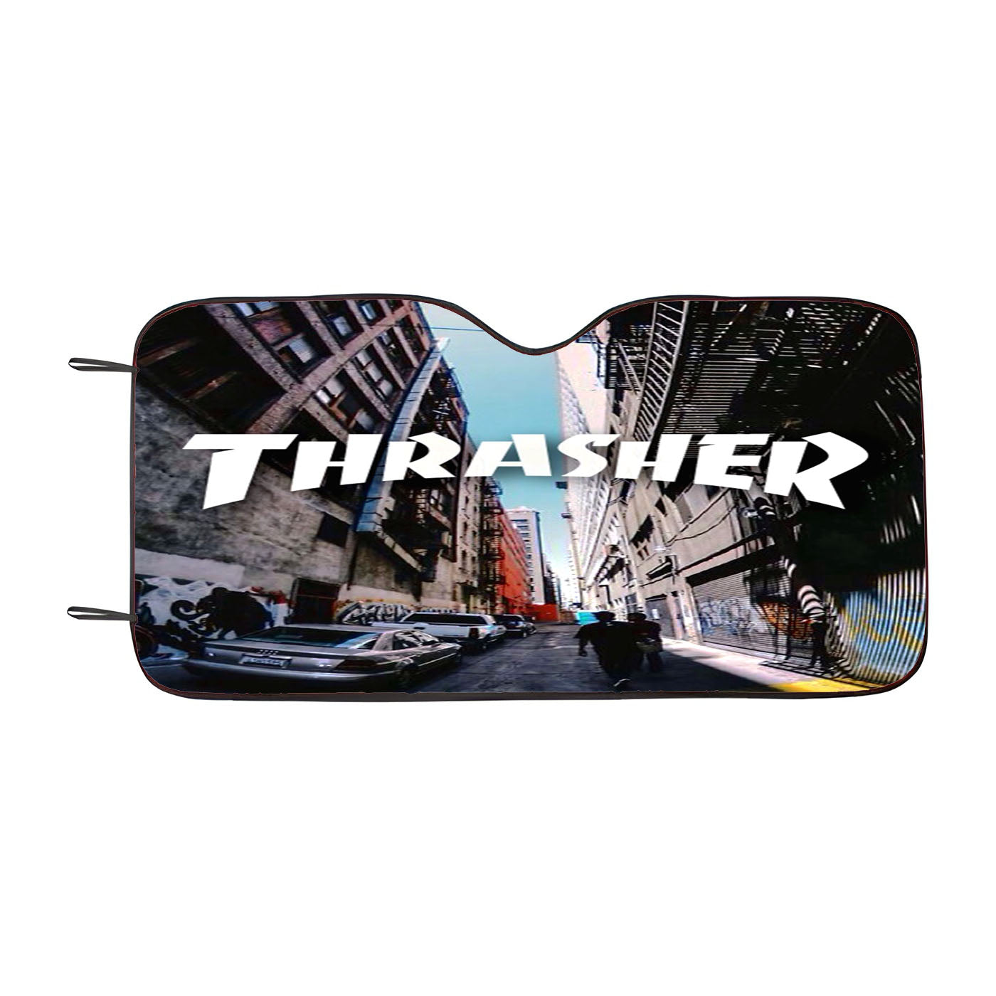 Thrasher Street Car Auto Sun Shade Windshield Cover