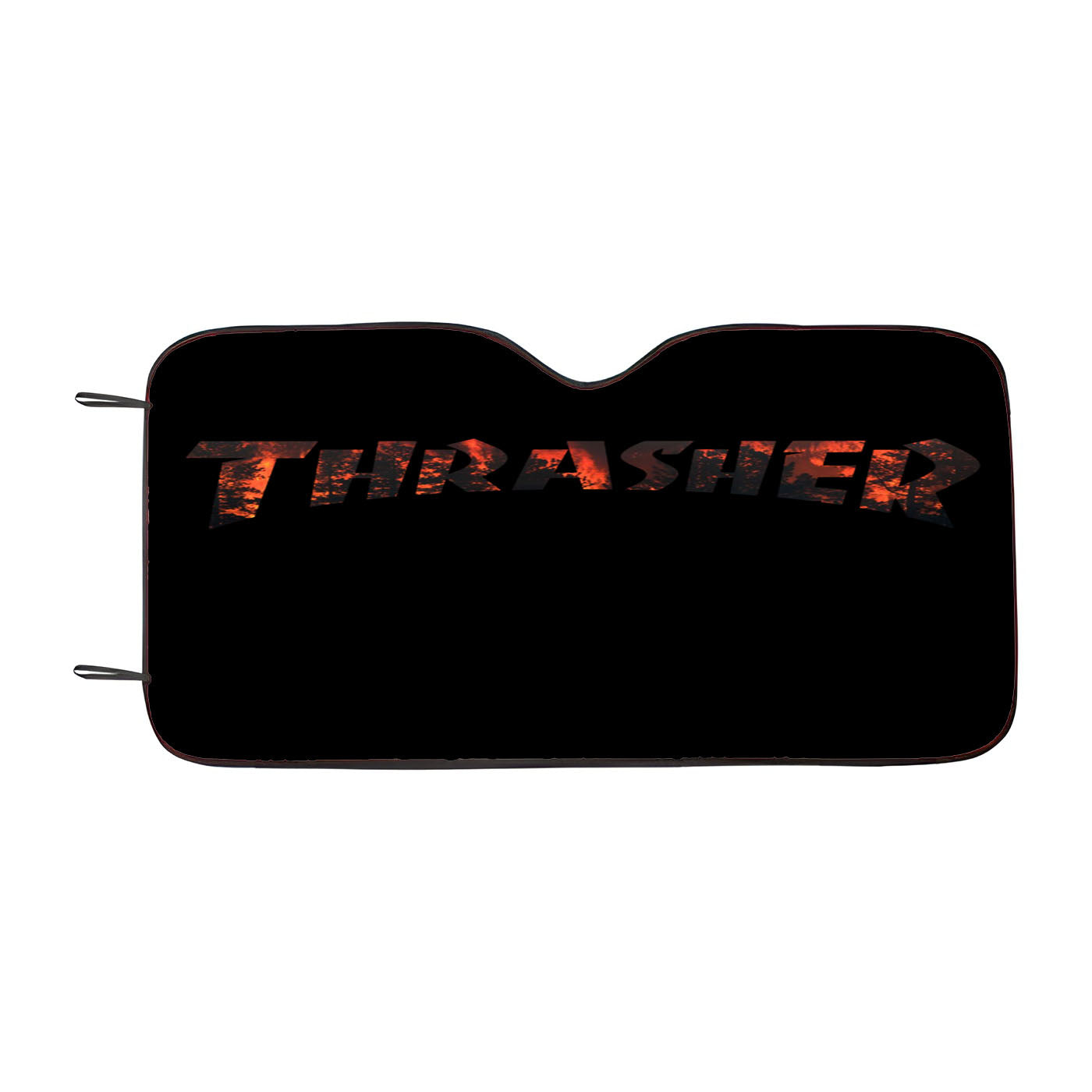 Thrasher Tree Fire Car Auto Sun Shade Windshield Cover