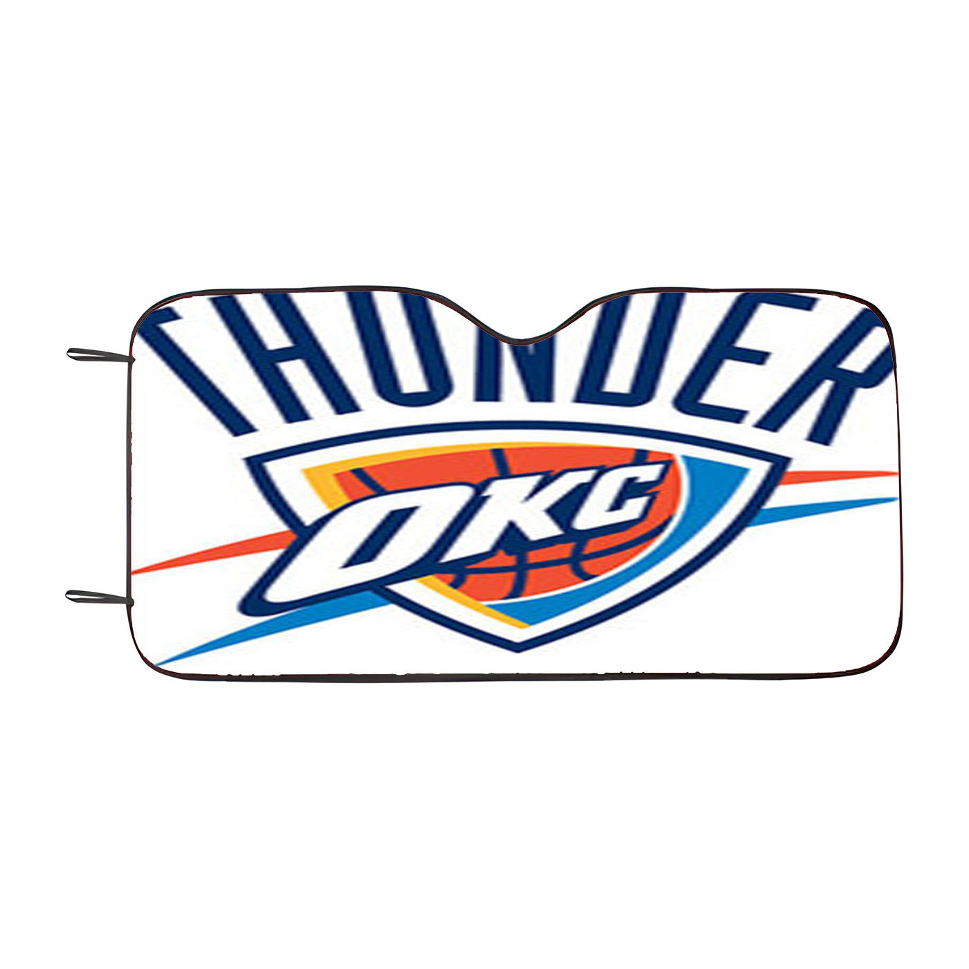 Thunder Okc Car Auto Sun Shade Windshield Cover