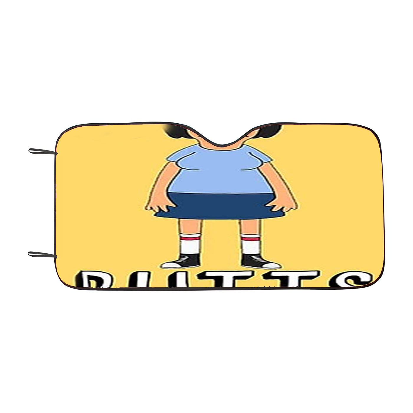 Tina Bobs Burgers Butts Car Auto Sun Shade Windshield Cover