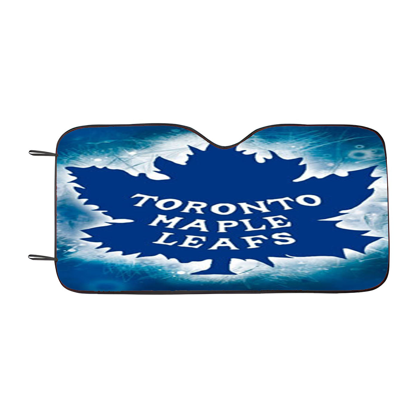 Toronto Maple Leafs Stripes Car Auto Sun Shade Windshield Cover