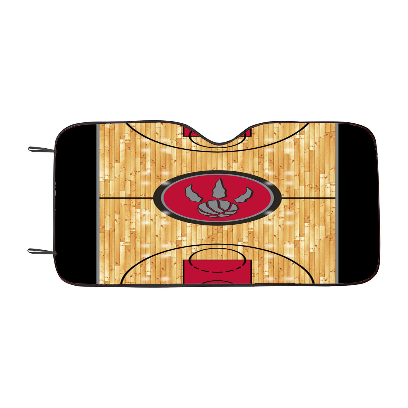Toronto Raptors Court Wallpaper Car Auto Sun Shade Windshield Cover