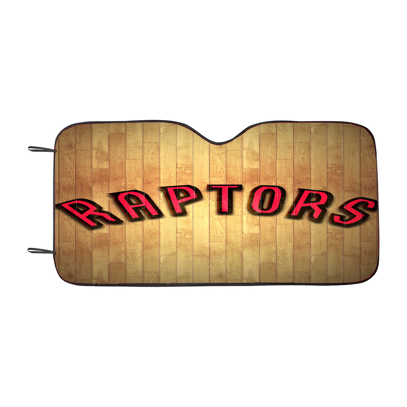 Toronto Raptors Hardwood Car Auto Sun Shade Windshield Cover