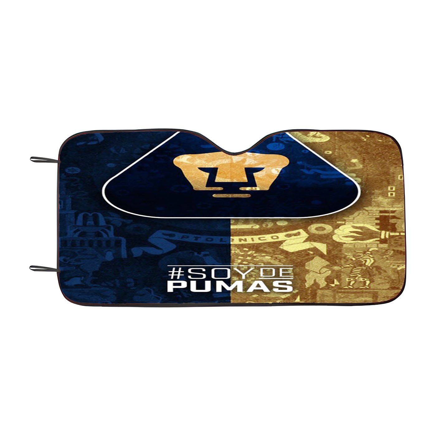 Unam Central Library Car Auto Sun Shade Windshield Cover
