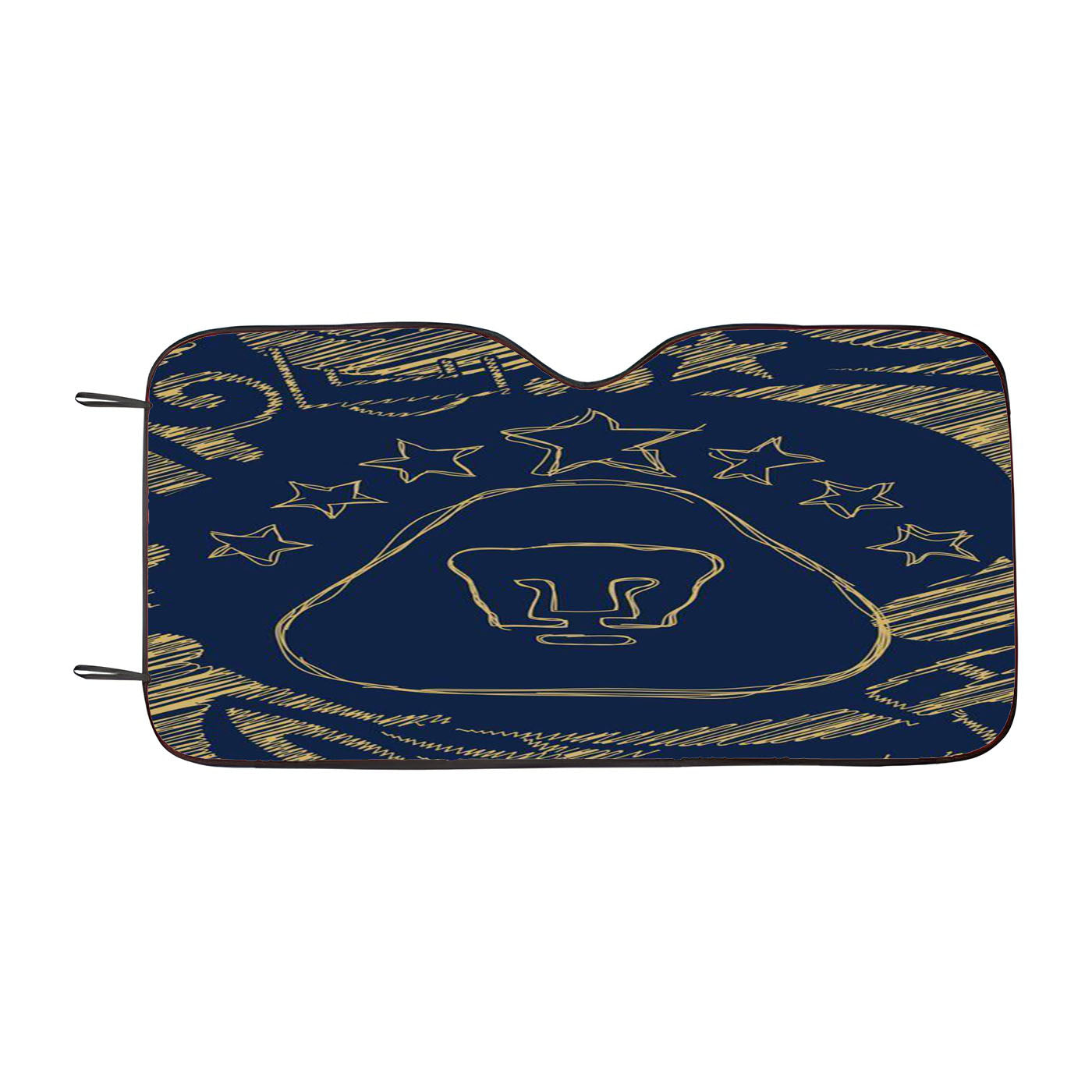 Unam Sketch Car Auto Sun Shade Windshield Cover