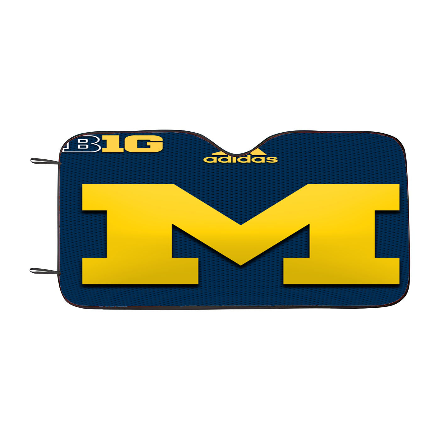 University Of Michigan Medical School Logo With Adidas Car Auto Sun Shade Windshield Cover