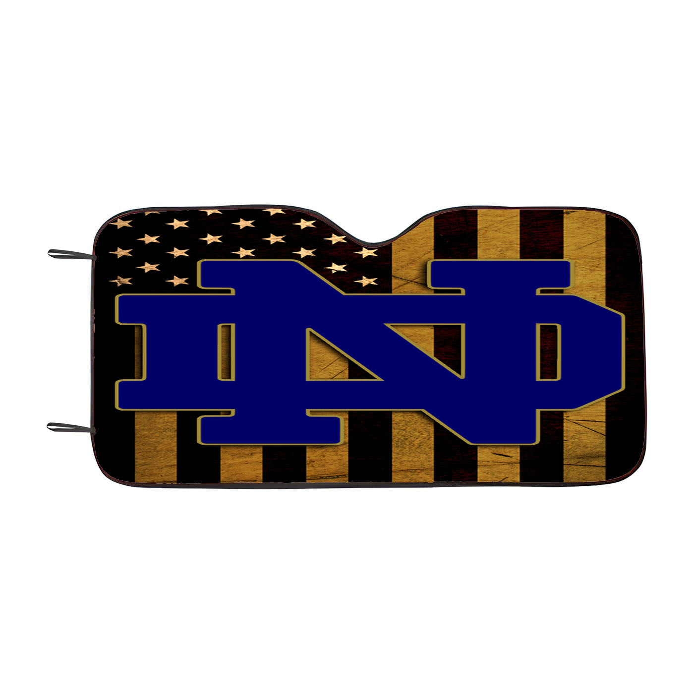 University Of Notre Car Auto Sun Shade Windshield Cover