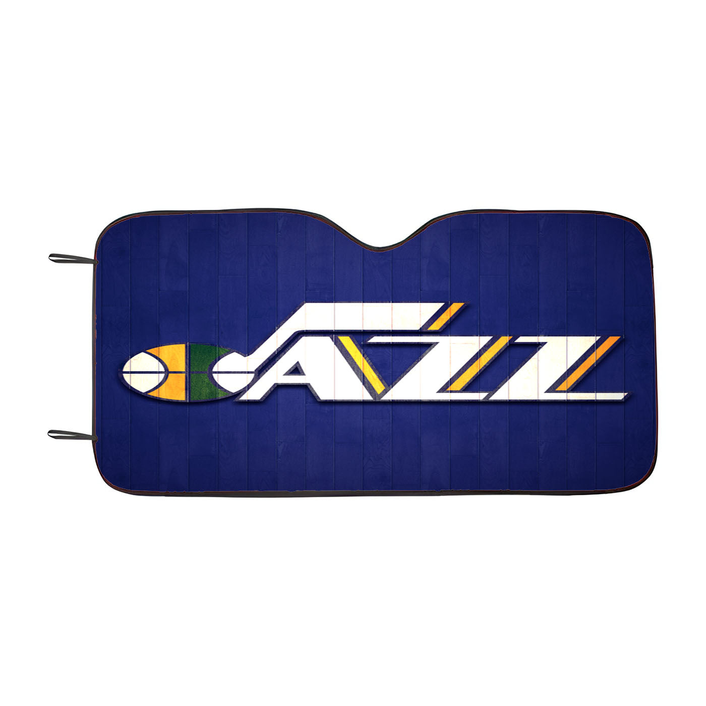 Utah Jazz Hardwood Wallpaper Car Auto Sun Shade Windshield Cover