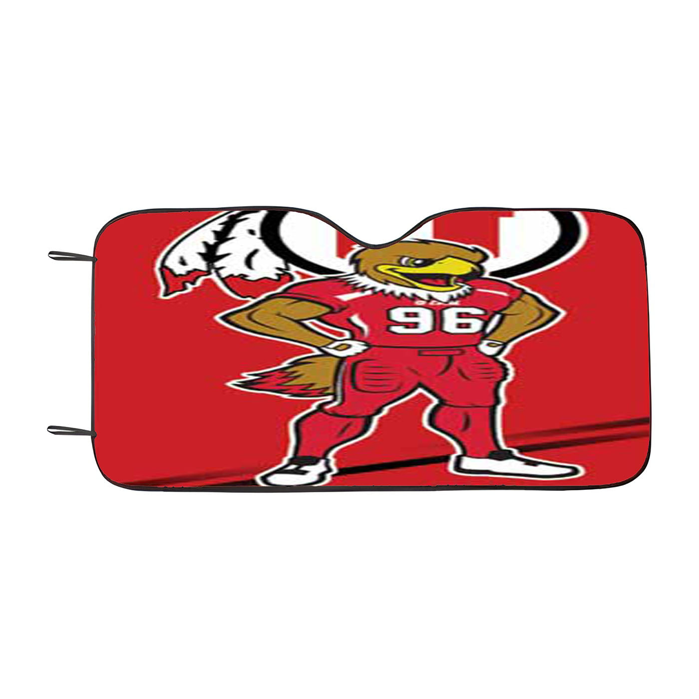 Utah Utes Logo Red Car Auto Sun Shade Windshield Cover