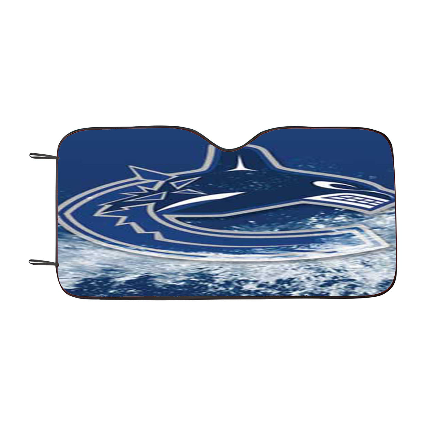 Vancouver Canucks Wave Car Auto Sun Shade Windshield Cover