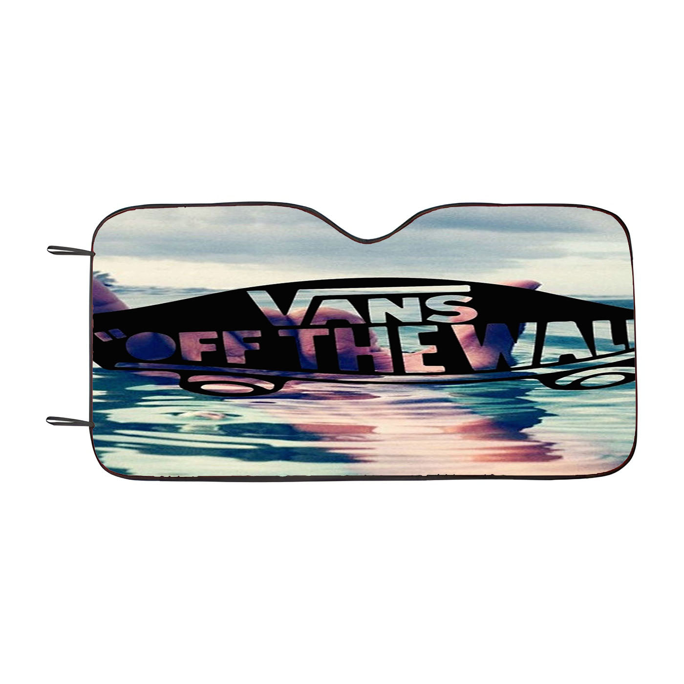 Vans Of The Wall Car Auto Sun Shade Windshield Cover