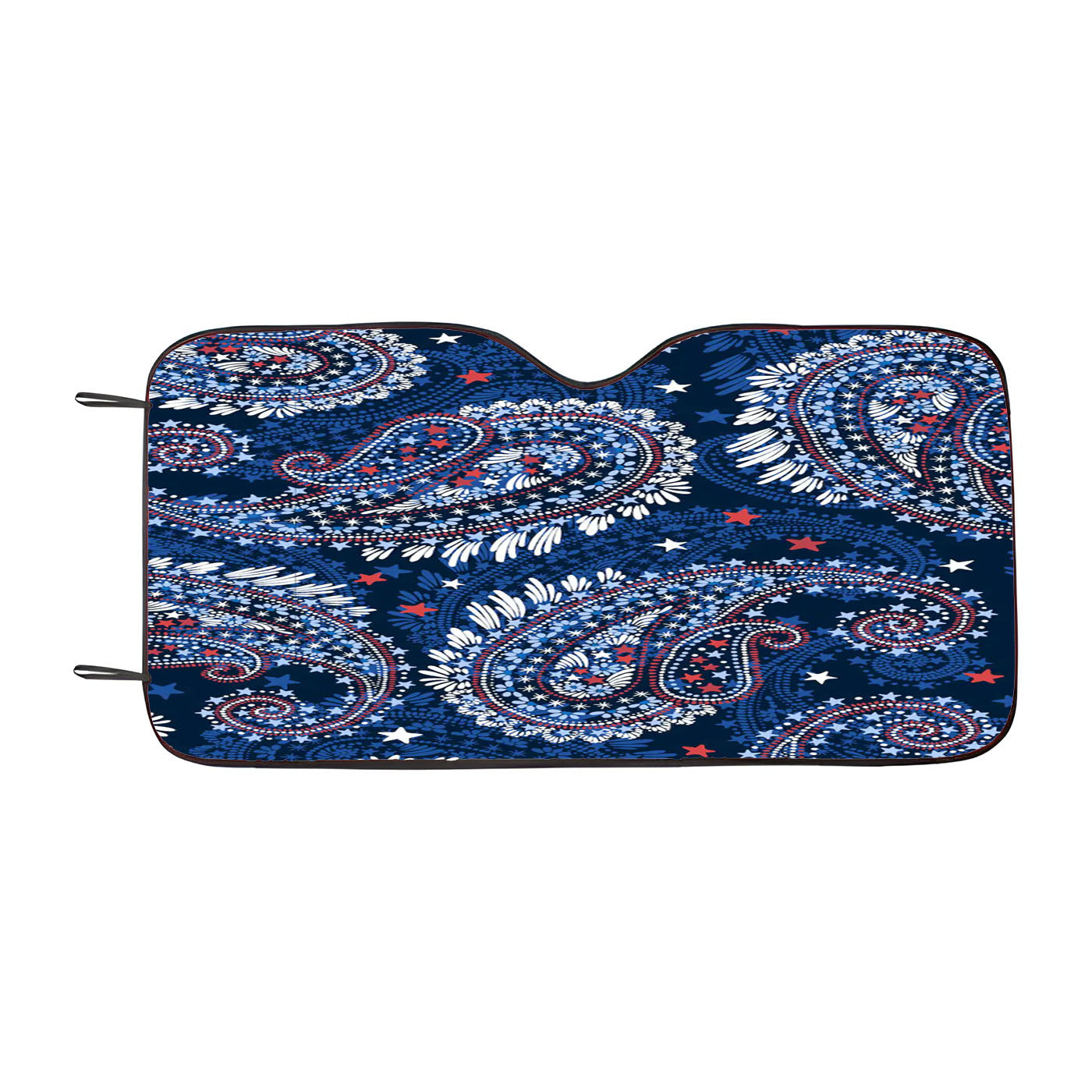 Vera Bradley Fireworks Paisley Car Auto Sun Shade Windshield Cover